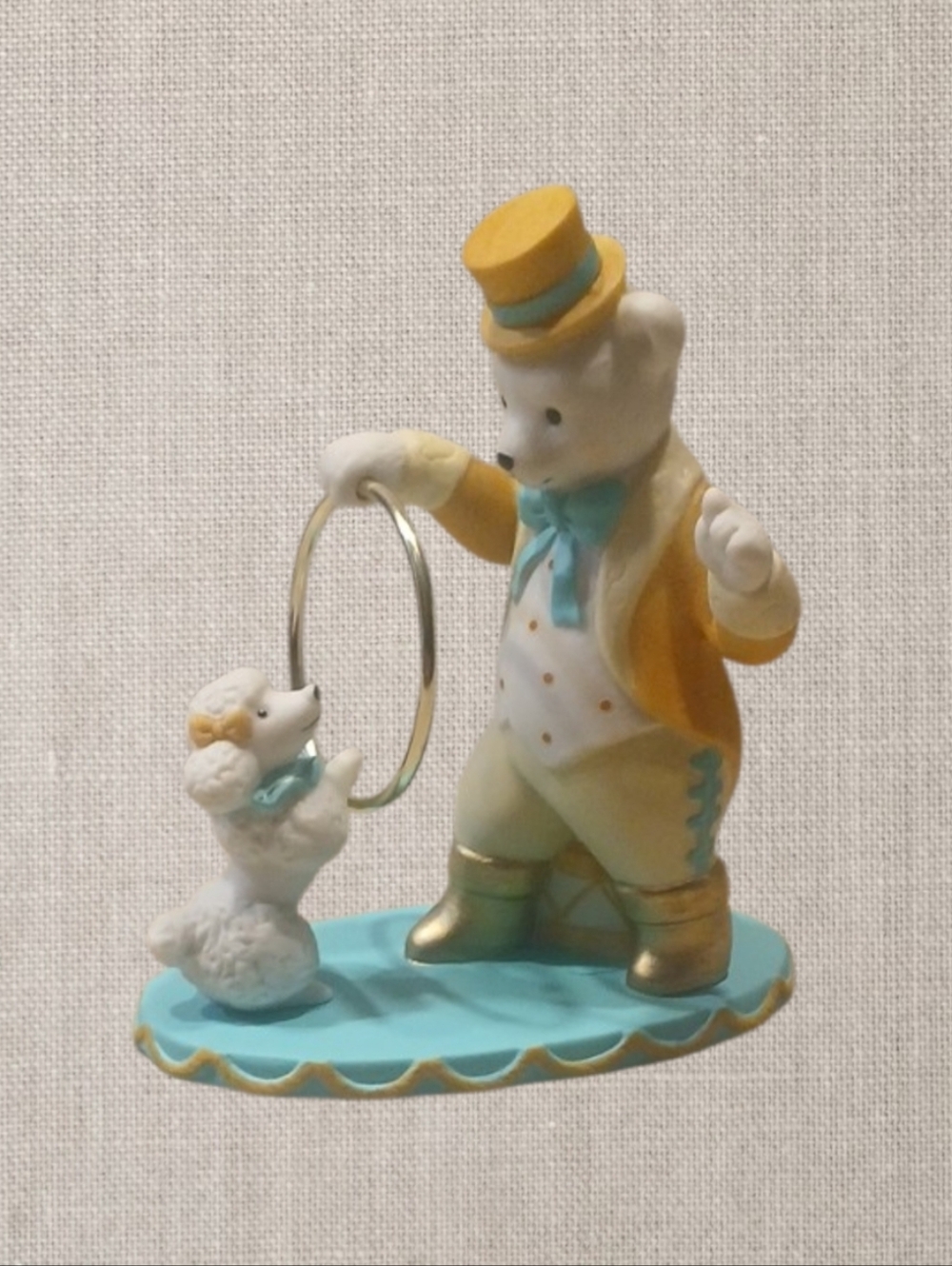 " Magnificent Circus Bears" Pierre The Ringmaster And His Poodle